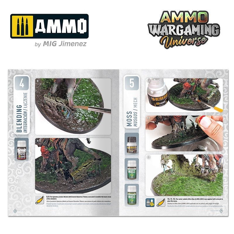 Ammo of Mig 6928 AMMO WARGAMING UNIVERSE Book 09 - Foul Swamps (English, Castellano, Polski) – imagen 4