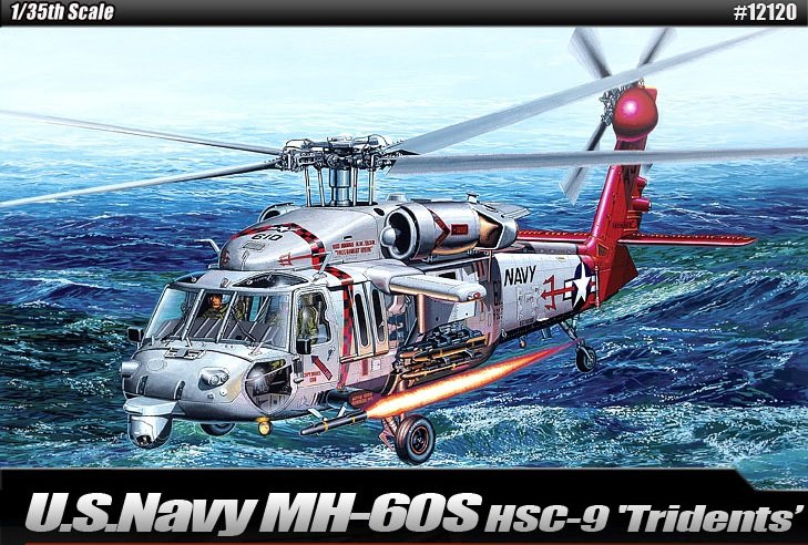 Academy 12120 U.S.Navy MH-60S HSC-9 Tridents 1/35