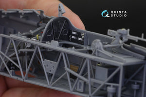 Intérieur imprimé en 3D et coloré sur papier décalcomanie Quinta Studio QD48256 Swordfish Mk.II (Tamiya) 1/48 – image 5