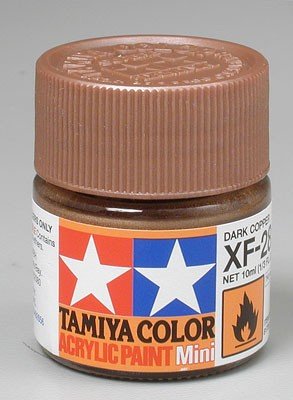 Tamiya XF28 Dark Copper (81728) Acrylic paint 10ml – zdjęcie 2