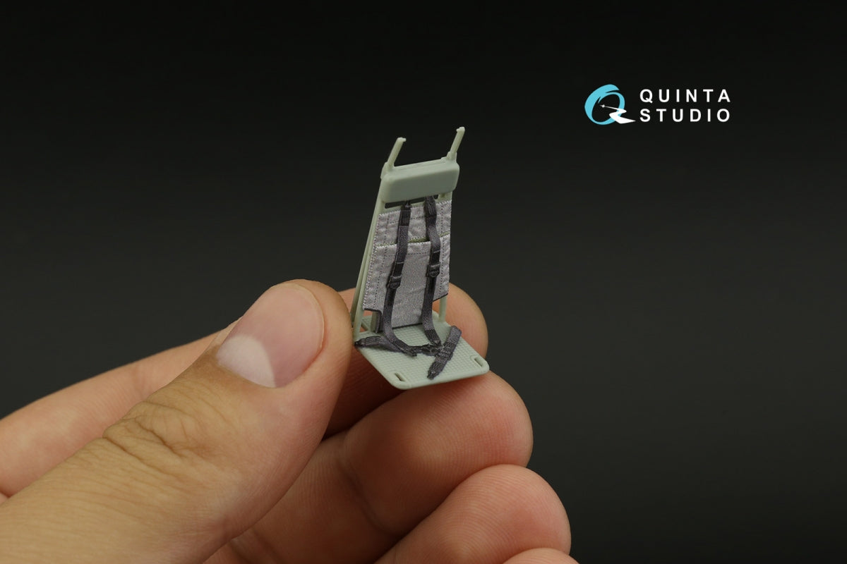 Quinta Studio QR35015 H-60 Family folding seats (Academy), 2 pcs 1/35 – zdjęcie 5