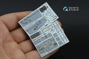 Intérieur imprimé en 3D et coloré sur papier décalcomanie Quinta Studio QD32246 F-104A (Italeri) 1/32 – image 3