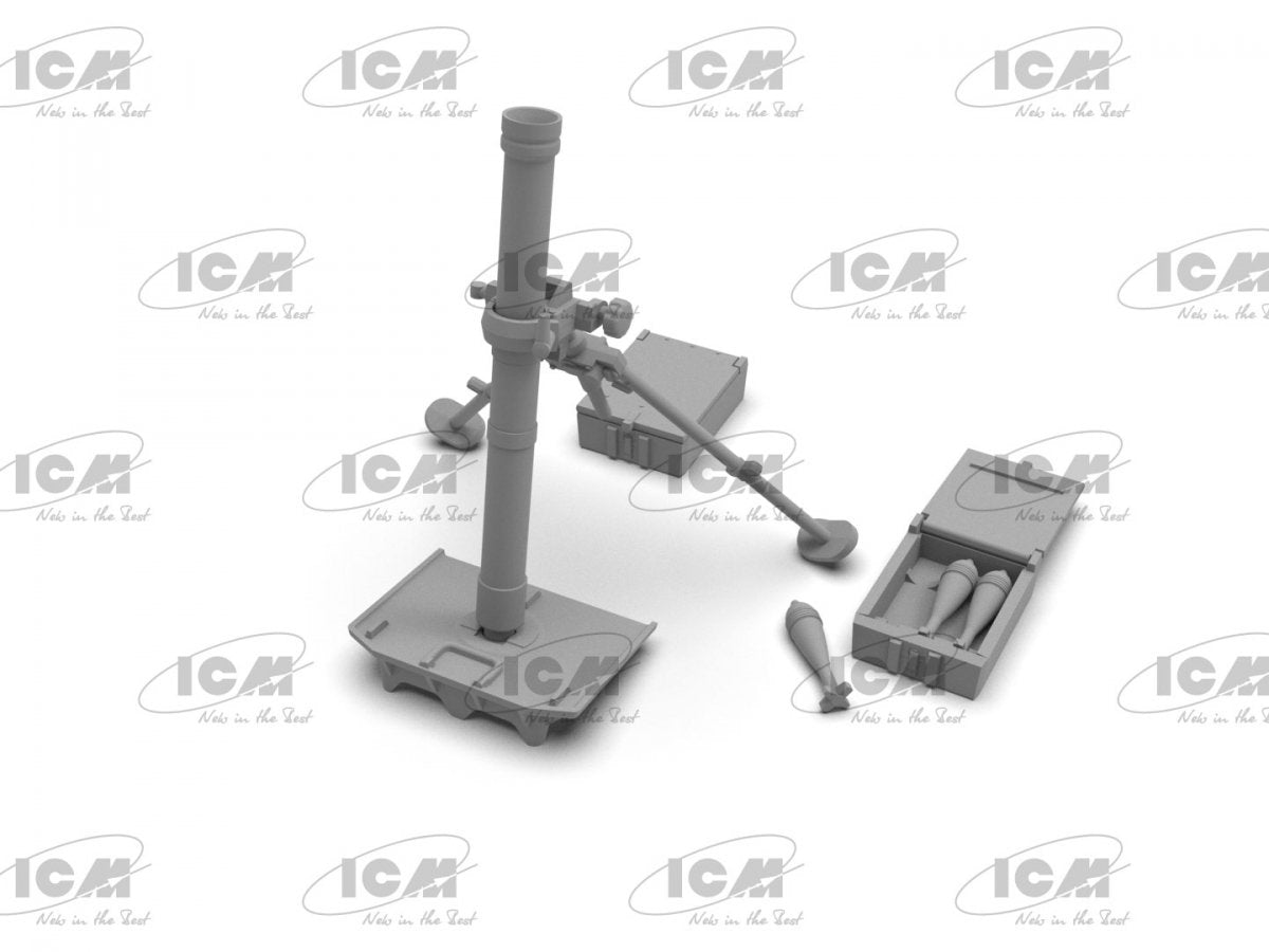 ICM 35715 WW2 German mortar GrW 34 with Crew (mortar and 4 figures) 1/35 – Bild 7