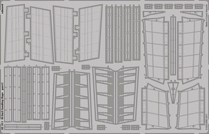 Volets d&amp;#39;atterrissage Eduard 32311 Il-2m3 HOBBY BOSS (1/32)
