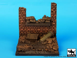 Black Dog D35014 Wall with sand bags base 1/35 – zdjęcie 2