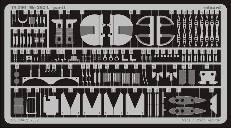 Eduard 49206 Me 262A Schwalbe 1/48 Tamiya