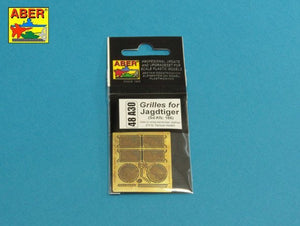 Aber 48A30 Grilles for Sd.Kfz.186 Jagdtiger 1/48 – Bild 3