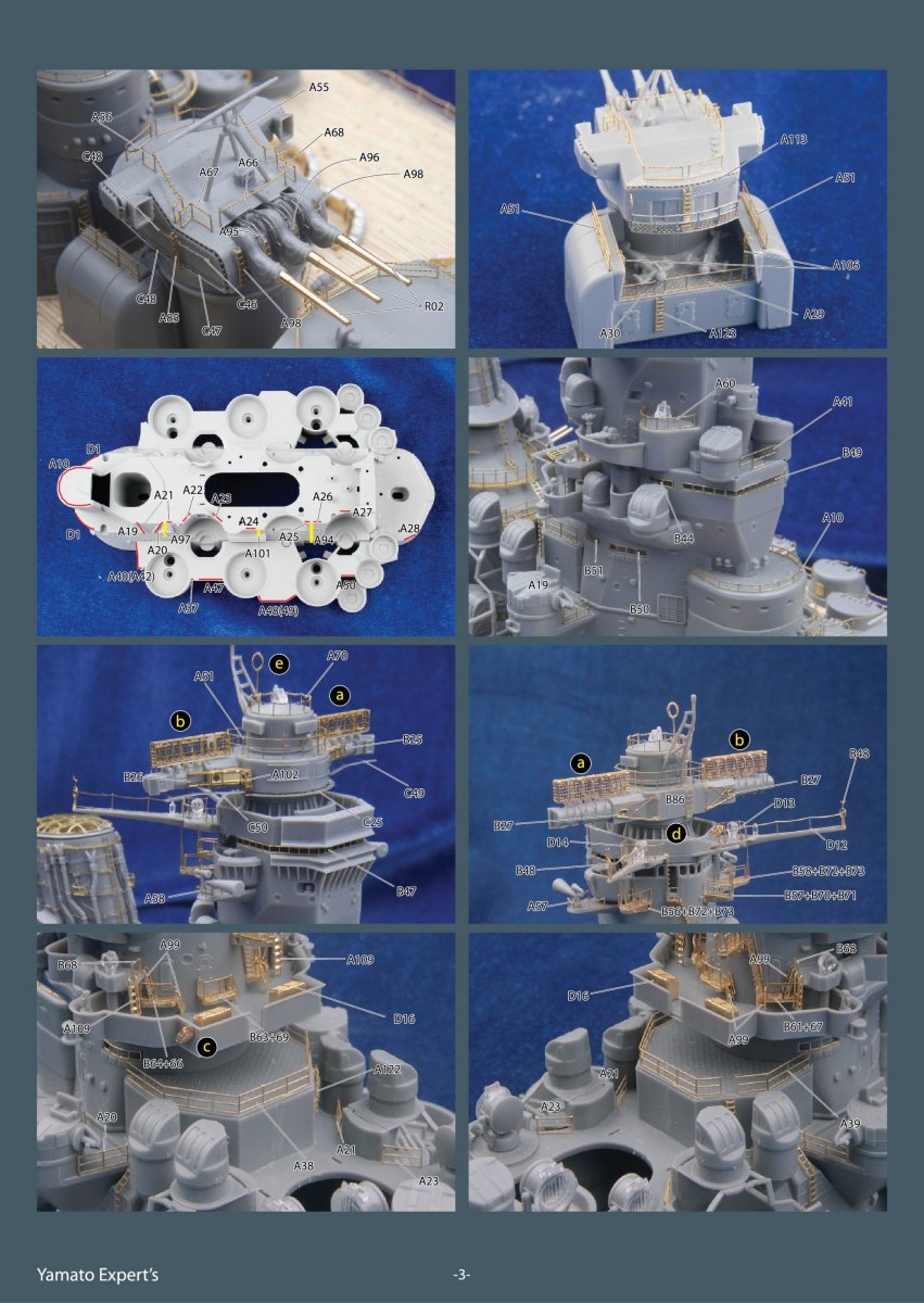 MK1 Design MD-35024 New Yamato Super Detail 1/350 – imagen 10
