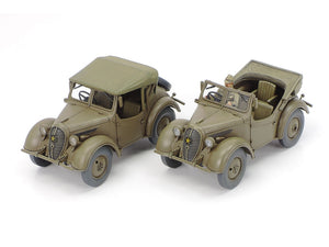 Tamiya 25217 Mitsubishi Ki-46 III Type 100 &amp;amp; 4X4 Light Vehicle Kurogane Set 1/48 – immagine 5