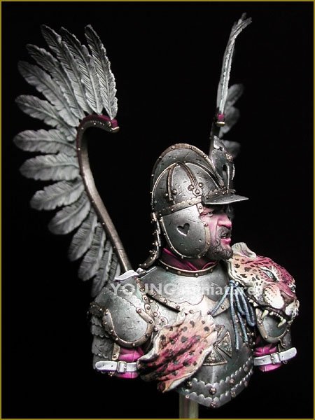 Young Miniatures YH1831 Polish Winged Hussar 17th Centry 1/10 – imagen 9
