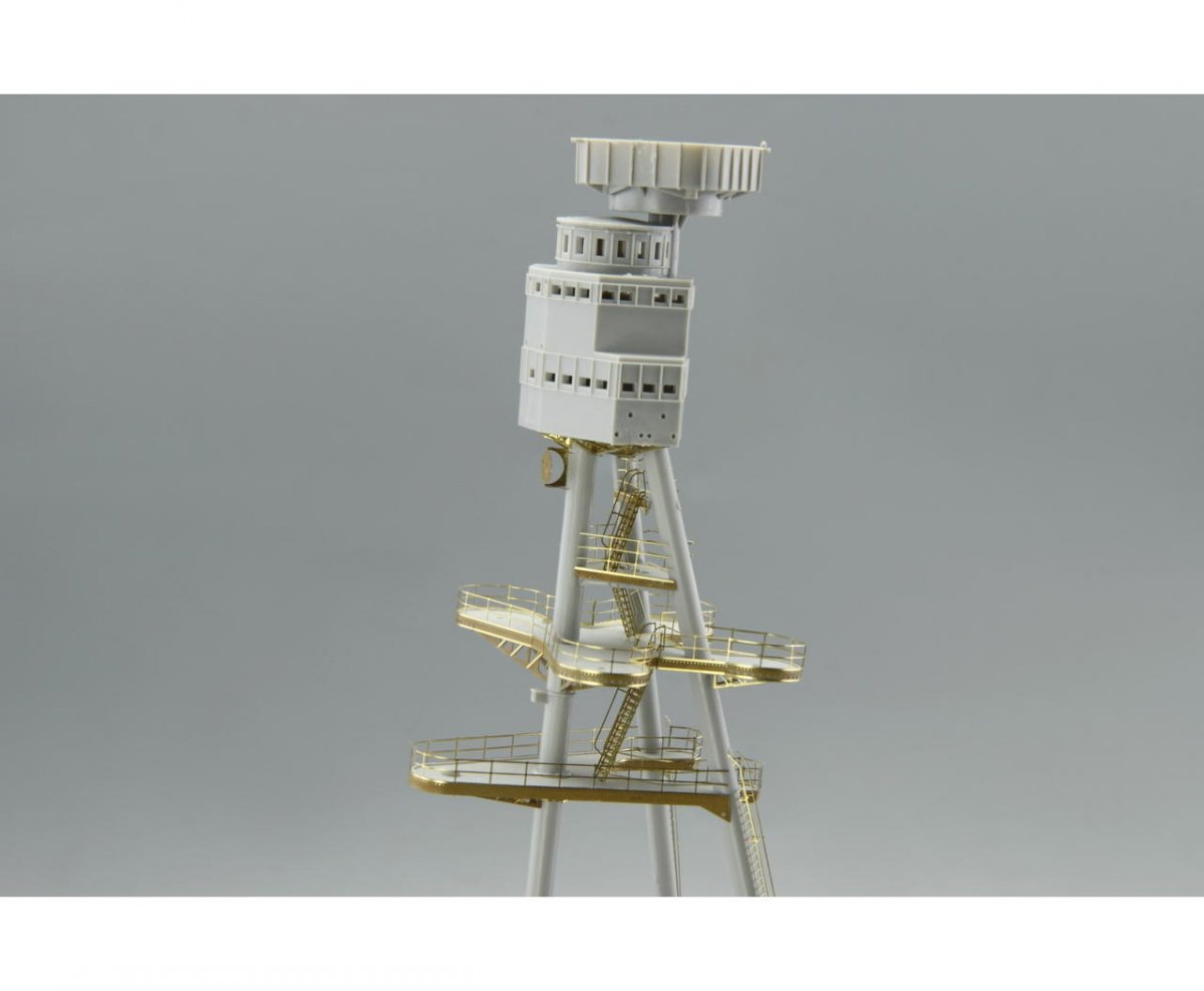 Eduard 53110 USS Arizona part 4 - main top TRUMPETER 1/200 – immagine 2
