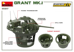 MiniArt 35217 Grant Mk.I w/interior 1/35 – immagine 11