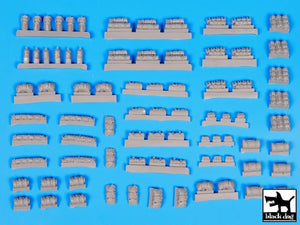 Black Dog T72055 Tentage plus bedrols 1 accessories set 1/72 – Bild 5