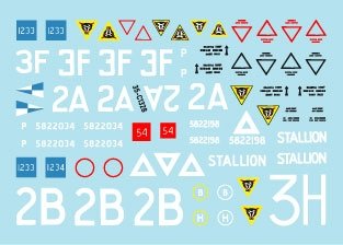 Star Decals 35-C1328 British LVT-2 Buffalo Mk II. LVT-2 and LVT(A)-2. Walcheren landings, Nijmegen and the Rhine crossing. 1/35 – imagen 2