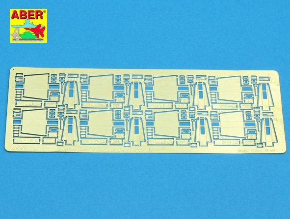 Aber 35A071 Skrzynki amunicyjne do Niemieckiego MG 34 i MG 42 1/35