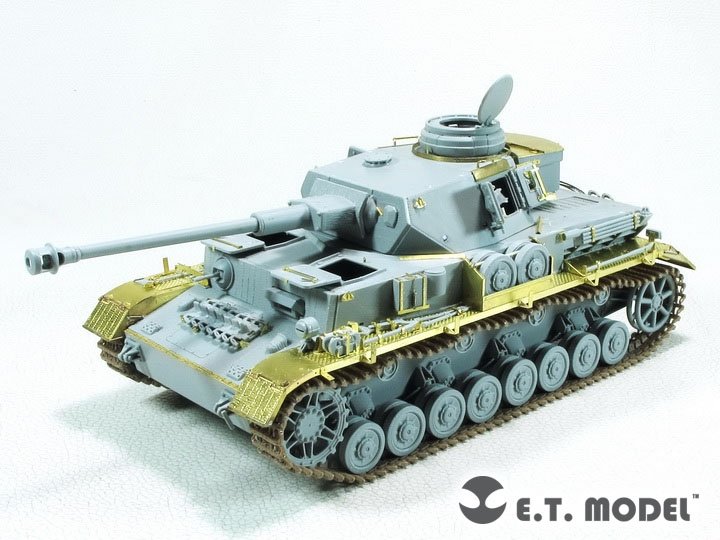 E.T. Model E35-289 WWII German Pz.Kpfw.IV Ausf.H Basic (Mid version) For DRAGON 1/35