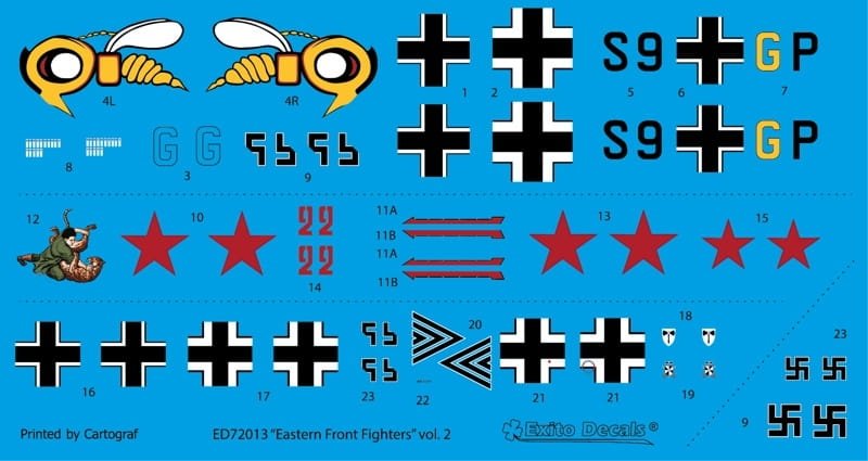 Exito ED72013 Eastern Front Fighters 2 1/72 – immagine 7