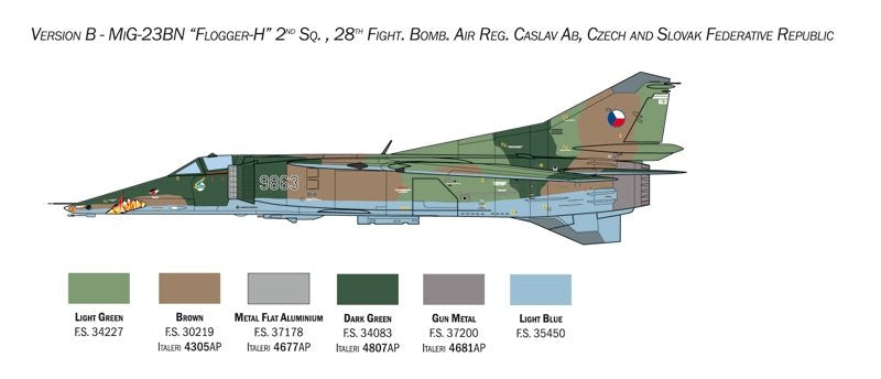 Italeri 2817 MiG-27/MiG-23BN Flogger 1/48 – imagen 5