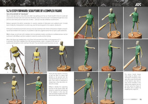 AK Interactive AK512 AK LEARNING 11: FIGURE SCULPTING &amp;amp; CONVERTING TECHNIQUES EN – immagine 5