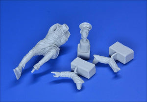 Copper State Models F35-006 British RNAS Armoured Car Division seated crewman 1/35 – immagine 2