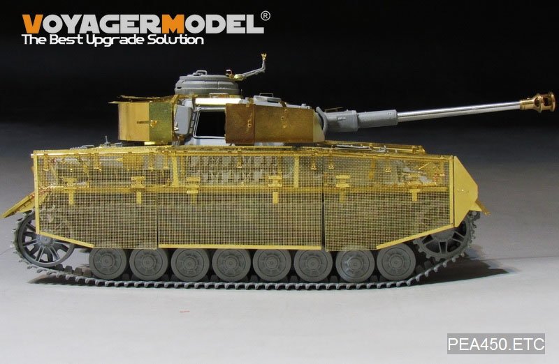 Voyager Model PEA450 WWII German Pz.Kpfw.IV Ausf.J &amp;quot;Thoma shields&amp;quot; wire mesh schürzen (Last Production) (FOR Boder 35008) 1/35 – imagen 6