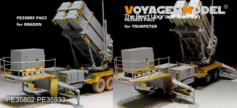 Voyager Model PE35933 Modern U.S. MIM-104F Patriot SAM System PAC-3 Basic For TRUMPETER 01040 1/35 – imagen 20