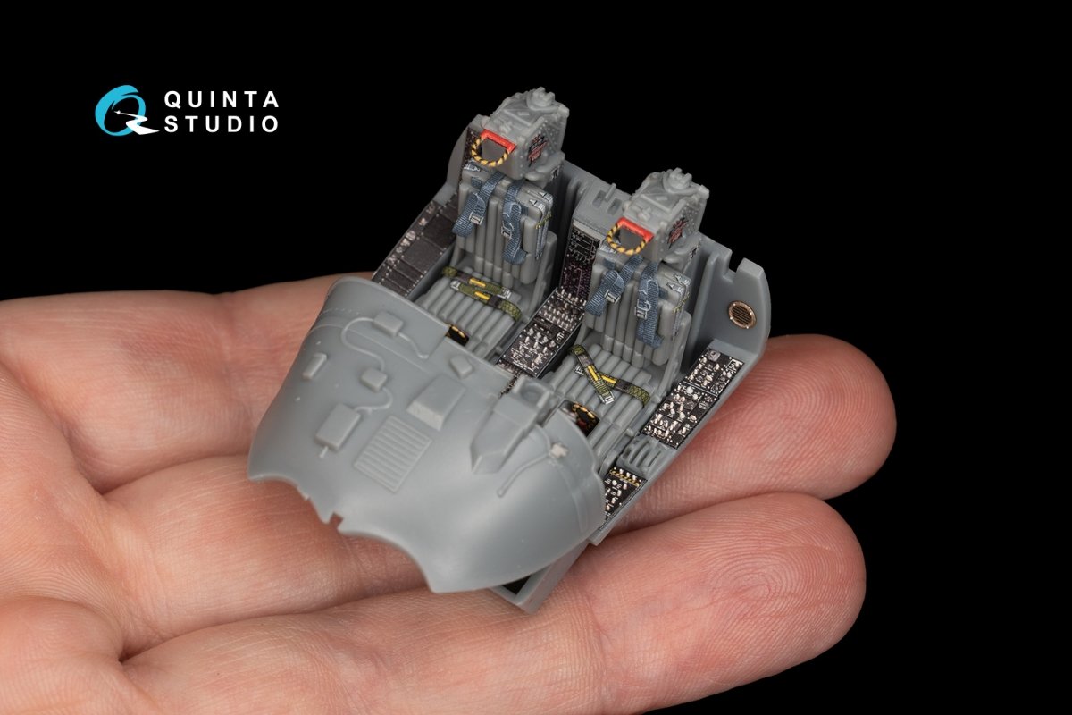 Quinta Studio QD48183 KA-6D Intruder 3D-Printed &amp;amp; coloured Interior on decal paper (for conversion from HobbyBoss kit) 1/48 – imagen 5