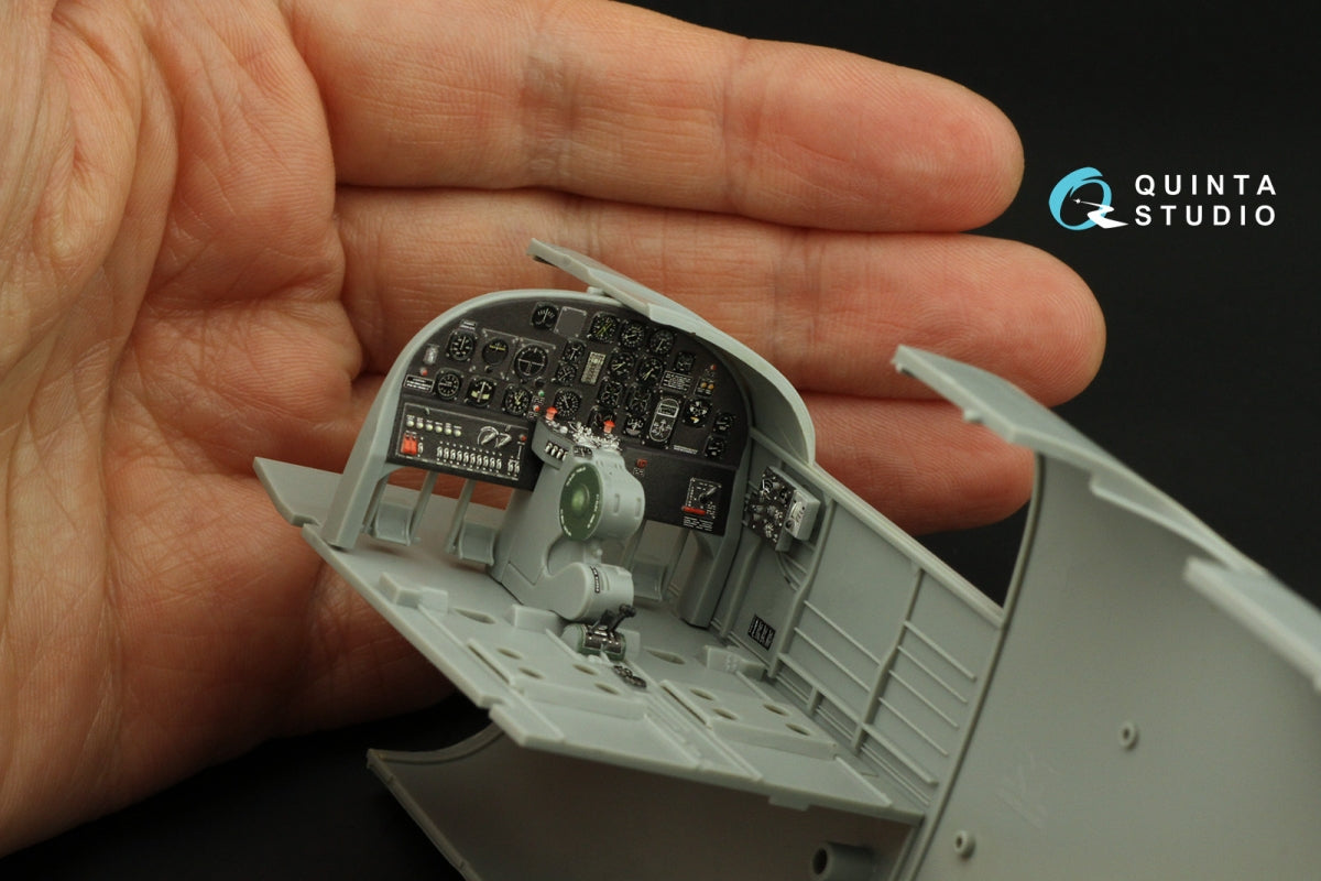 Quinta Studio QD32203 B-25J Mitchell Glass nose 3D-Printed &amp;amp; coloured Interior on decal paper (HK models) 1/32 – imagen 8