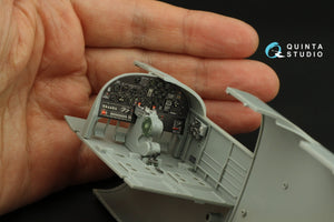 Quinta Studio QD32203 B-25J Mitchell Glass nose 3D-Printed &amp;amp; coloured Interior on decal paper (HK models) 1/32 – imagen 8
