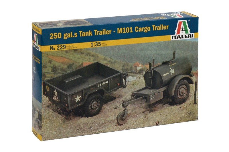 ITALERI 0229 250 gal.s Tank Trailer 1/35 – Bild 2