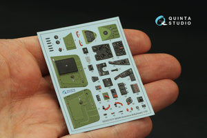 Quinta Studio QD32216 P-39Q/N Airacobra 3D-Printed coloured Interior on decal paper (KittyHawk) 1/32 – Bild 3