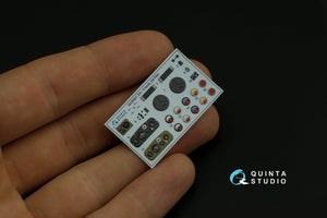 Quinta Studio QD35067 ZiS-5 3D-Printed &amp;amp; coloured Interior on decal paper (All kits) 1/35 – immagine 2