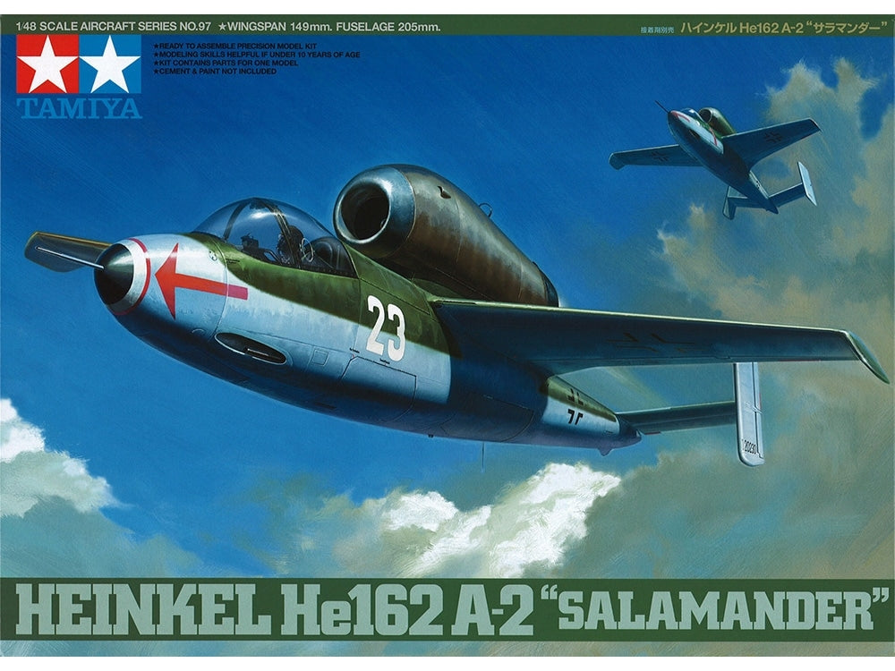 Tamiya 61097 Heinkel He162 A-2 Salamander 1/48 – image 2
