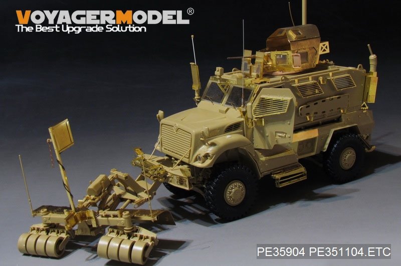 Voyager Model PE351104 Modern US Army Spark Mine Roller Upgrade Set For PANDA HOBBY 1/35 – Bild 3
