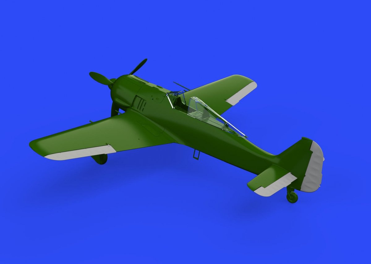 Surfaces de contrôle Eduard 648371 Fw 190A (première version EDUARD 1/48)