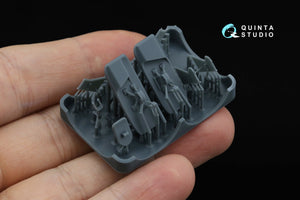 Quinta Studio QT72014 Yak-1 Ski landing gear (Zvezda) 1/72 – Bild 5