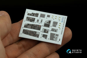 Quinta Studio QDS-48245 F-4EJ Kai 3D-Printed &amp;amp; coloured Interior on decal paper (ZM SWS) (Small version) 1/48 – immagine 3