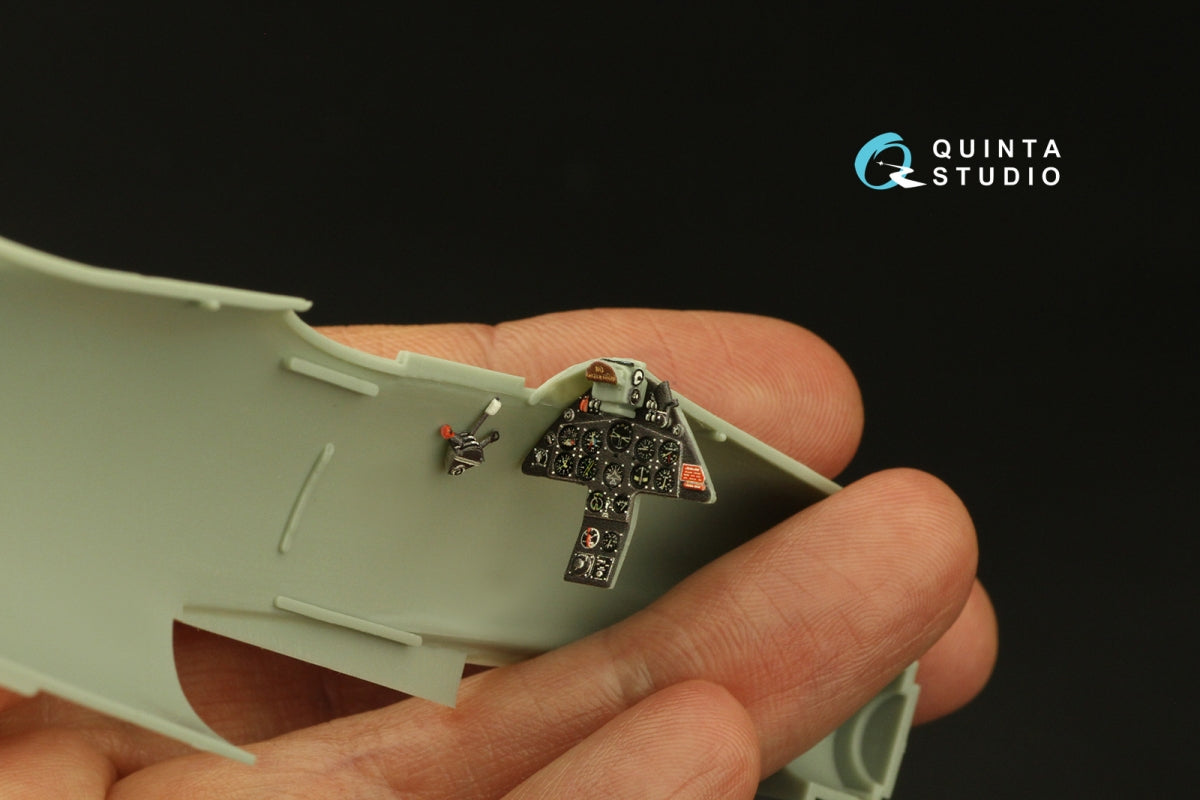 Quinta Studio QD48399 F8F-2 Bearcat 3D-Printed &amp;amp; coloured Interior on decal paper (Academy) 1/48 – Bild 10