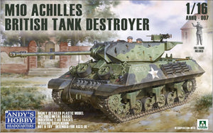 Andy&amp;#39;s Hobby Headquarters AHHQ-007 Chasseur de chars britannique M10 « Achilles » IIc 1/16