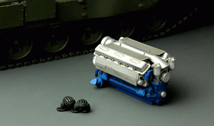 Meng Model TS-006 Russian Main Battle Tank T-90 1/35 – immagine 10