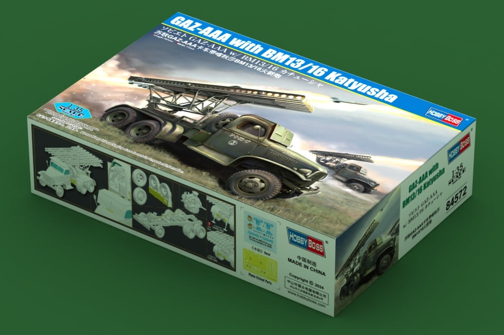 Hobby Boss 84572 GAZ-AAA with BM13/16 Katyusha 1/35 – imagen 2
