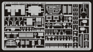 Eduard 32125 P-38L interior 1/32 TRUMPETER – image 2