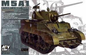 AFV Club 35161 Char léger américain M5A1 Stuart (Version tardive) (1/35)