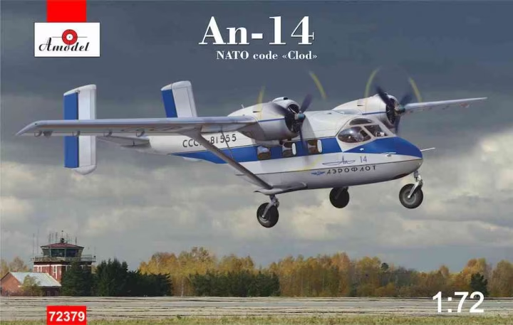 Modèle A 72379 An-14 Code OTAN « Clod » 1/72