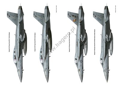 Kagero 3082 Boeing (McDonnell Douglas) F/A-18 E/F Super Hornets EN – zdjęcie 5