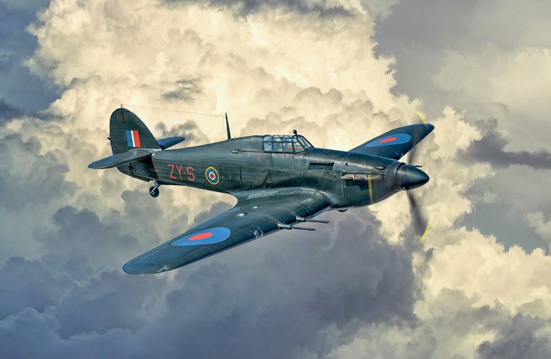 Italeri 2828 Hurricane Mk. IIC 1/48