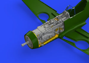 Eduard 648300 Bf 109F engine &amp;amp; fuselage guns EDUARD 1/48 – zdjęcie 2