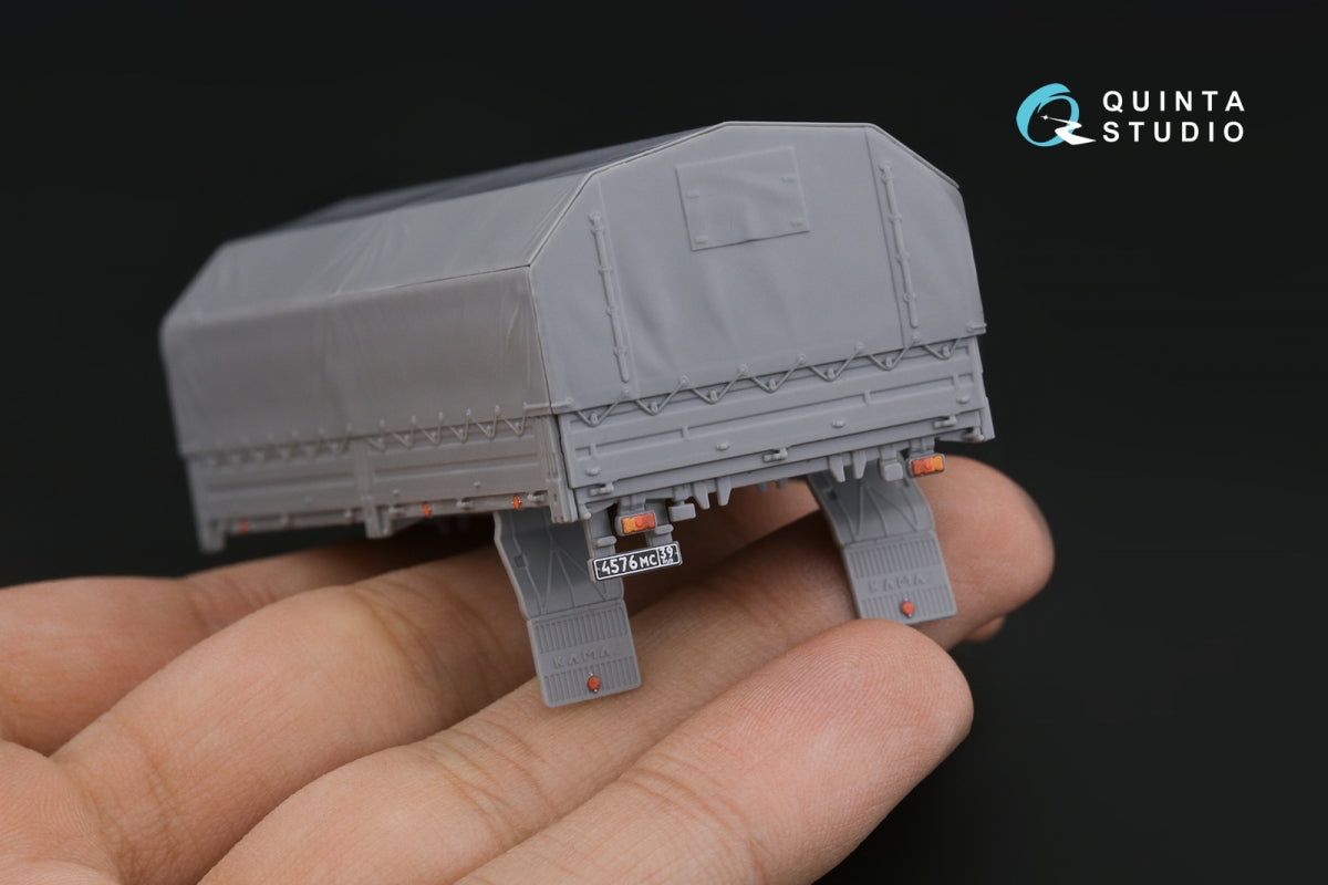 Quinta Studio QD72145 KAMAZ-5350 3D-Printed coloured Interior on decal paper (Zvezda) 1/72 – Bild 12