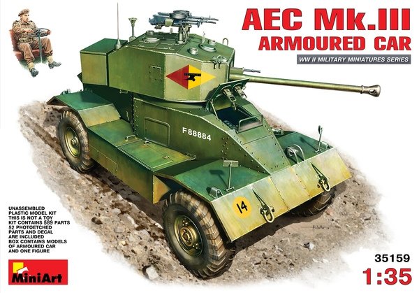 MiniArt 35159 AEC Mk.III ARMOURED CAR 1/35