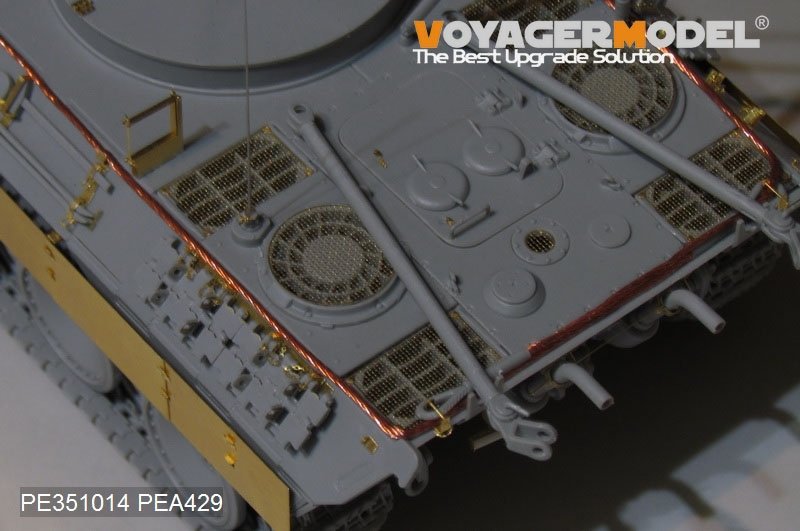 Voyager Model PE351014 WWII German Bergepanther Ausf.D Early Prodution Basic（For TAKOM 2102）1/35 – imagen 3